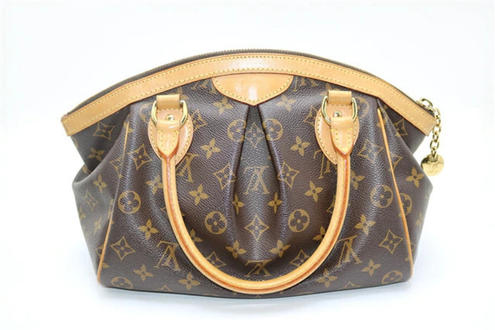 LOUIS VUITTON Bag Handbag Tivoli Monogram Leather Brown